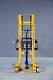Гидравлический штабелер-бочкокантователь JHLIFT WDS500-1600, г/п 500 кг, в/п 1600 мм превью
