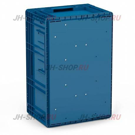 Пластиковый ящик RL-KLT,  голубой,  594х396х280 мм картинка