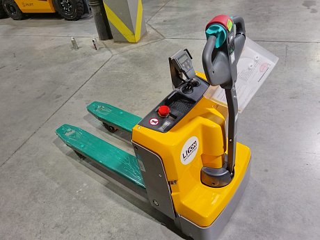 Тележка электрическая самоходная Jungheinrich EJE BA 115, 1500 кг, 1150 x 540 мм, с весами, Li-Ion с батареей 50 Ah картинка