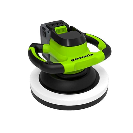 Полировальная машина Greenworks G24BU10 24V аккумуляторная без АКБ и ЗУ картинка