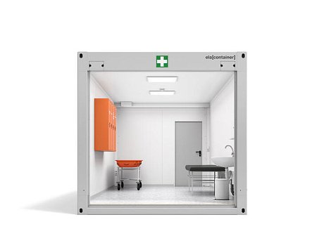 20-футовый контейнер для медицинских учреждений класса Premium  картинка