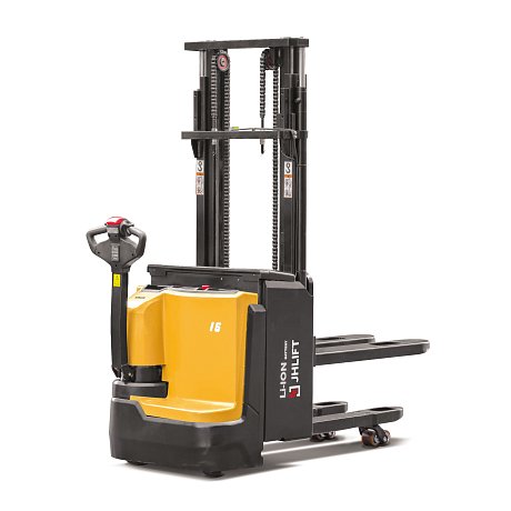 Штабелер электрический самоходный JHLIFT CDD20-X-SID для двух паллет, 1660-2905 мм, Li-Ion картинка