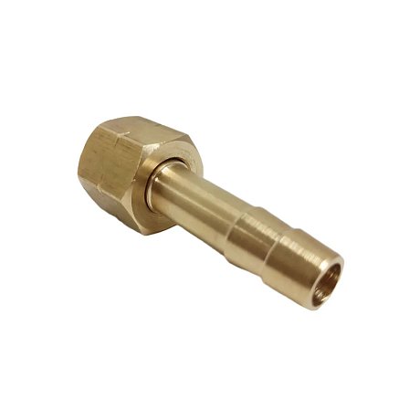 Штуцер GOK для шланга 9 мм, резьба 1/4 левая картинка