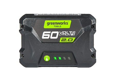 Аккумулятор Greenworks G60B2, 60 В, 2 Ач картинка