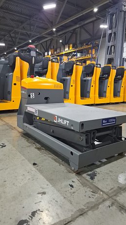 Электрическая тележка JHLIFT 1510XB с подъемной платформой картинка