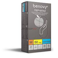 Перчатки BENOVY™ нитриловые 4,4гр. (50 пар)
