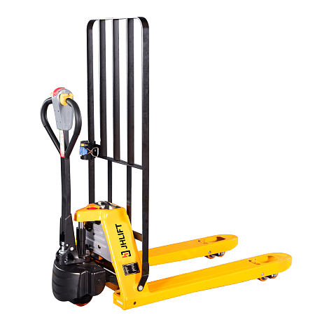 Тележка электрическая самоходная JHLIFT EPT 20H с защитной решеткой груза, 2000 кг, 1150 x 550 мм, Li-Ion с батареей 48V, 15 Ah картинка