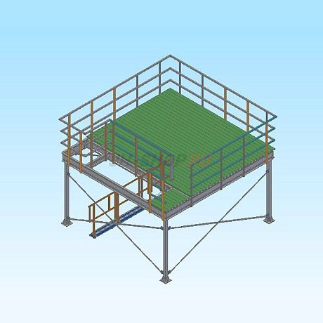 Мезонин 20-161 (4,4x4,6 м) картинка