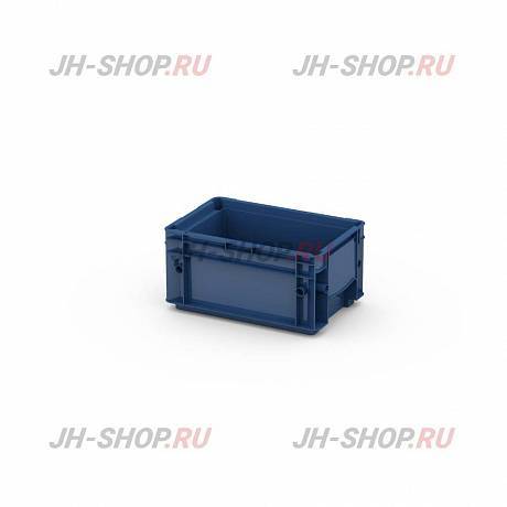 Пластиковый ящик R-KLT,  темно-синий,  297х198х147 мм картинка