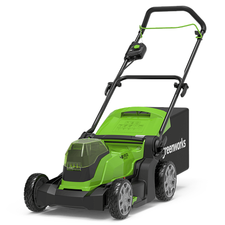 Газонокосилка Greenworks G24X2LM41 2*24V, 41 cм картинка