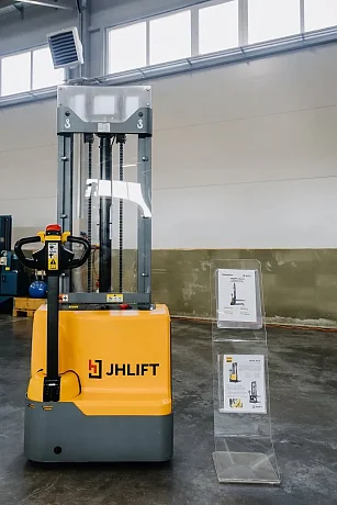 Штабелер электрический самоходный JHLIFT JHL12, 3500 мм, Li-Ion картинка
