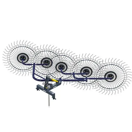 Грабли ворошилки СКАУТ PL-5600 для трактора, пять колес сгребания картинка