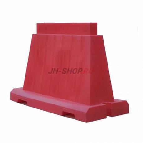 Блок дорожный водоналивной БДВ-1,5 красный. Вкладывающийся картинка