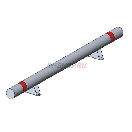 Колесоотбойник мет. усиленный КМ-2000/108х3 прямой на двух лапах картинка