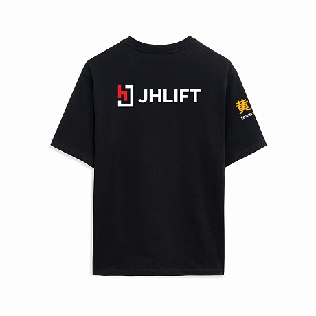 Футболка JHLIFT черная унисекс картинка