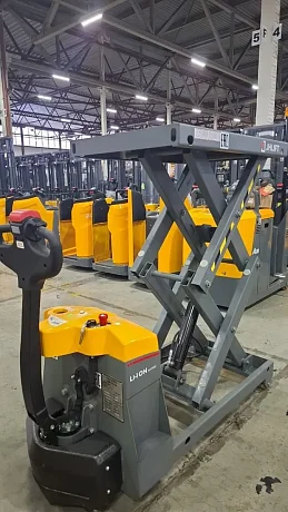 Электрическая тележка JHLIFT 1510XB с подъемной платформой картинка