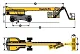 Самоходный телескопический подъемник Haulotte HT 43 RTJ PRO превью