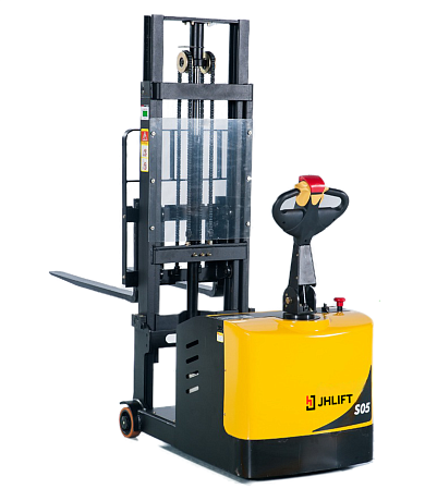Штабелер электрический самоходный JHLIFT CBES 500 с противовесом, Li-Ion батарея картинка