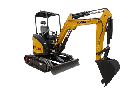 Миниэкскаватор Yuchai U27 c закрытой кабиной картинка