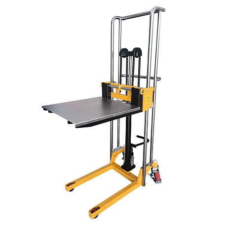 Гидравлический платформенный штабелер JHLIFT PS400-1300, г/п 400 кг, в/п 1300 мм картинка