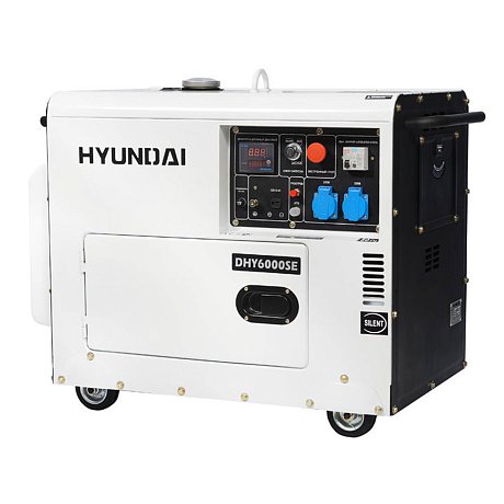 Дизельный генератор HYUNDAI DHY 6000SE картинка