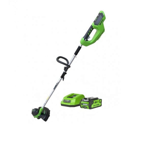 Триммер аккумуляторный Greenworks G40LTK4 40V (30 см) с АКБ 4 А.ч и ЗУ картинка