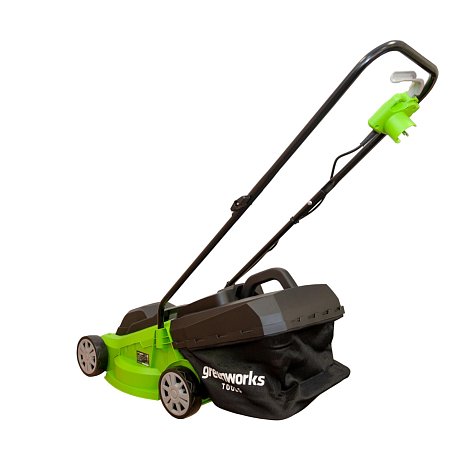 Газонокосилка электрическая Greenworks GD1200LM32, 1200W, 32см картинка