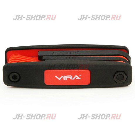 Набор складных шестигранных ключей 8 предметов VIRA картинка