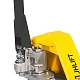 Коротковильная гидравлическая тележка (рохля) JHLIFT BF25-H, 2500 кг, 800х550 мм, усилен., с резиновыми колесами превью