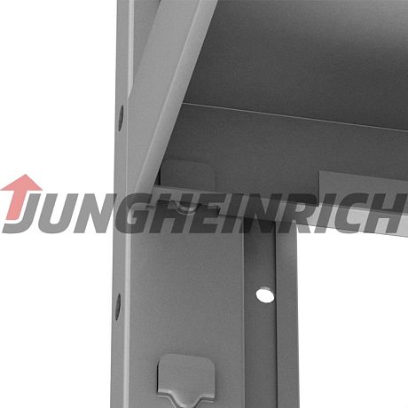 Полочный стеллаж двухсекционный картинка