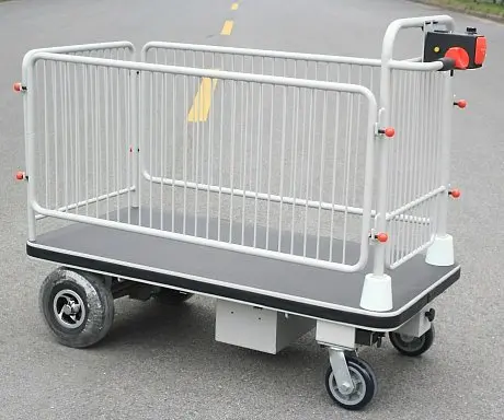Электрическая тележка HG-1050 (с бортами) картинка