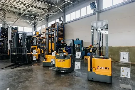 Штабелер электрический самоходный JHLIFT JHL12, 2500 мм, Li-Ion картинка