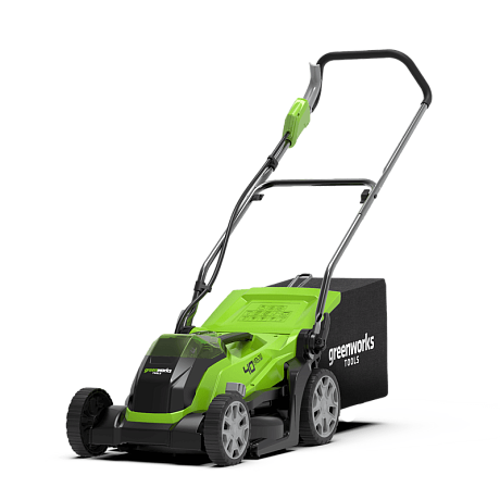 Газонокосилка Greenworks G40LM35 40V, 35 см картинка