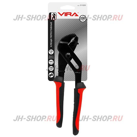 Клещи переставные 6"/8" VIRA картинка