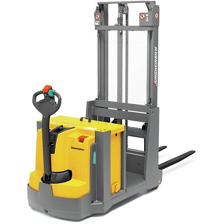 Штабелер электрический самоходный Jungheinrich EJG 110 DZ, 4700 мм с противовесом картинка