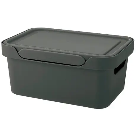Ящик для хранения Luxe 270х190х120 4,6л с крышкой картинка