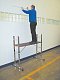 Krause CORDA Малые лестничные подмости, рабочая высота  2750 - 3750  мм, с роликами/без превью