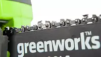 Цепная пила Greenworks G24CS25 25 см, 24 V