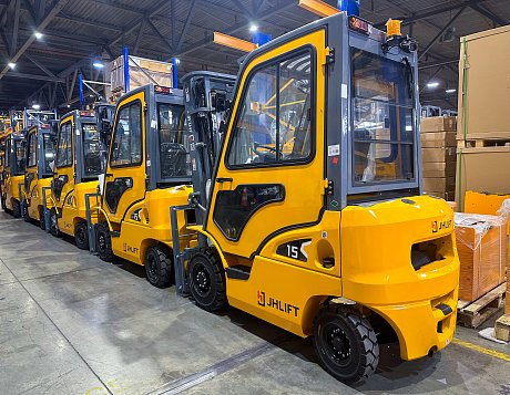 Дизельный погрузчик JHLIFT CPCD 30 X, 3000 мм картинка