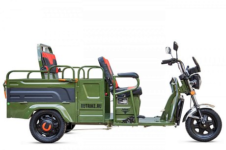 Грузовой электротрицикл Rutrike Вояж-П 1200 Трансформер 60V800W картинка