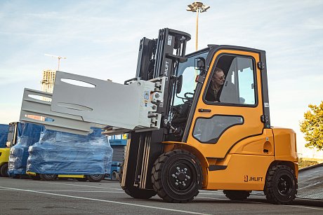Дизельный погрузчик JHLIFT CPCD 30 X, 4700 мм картинка