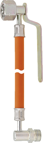 Газовый шланг GOK GFx400, 30 бар, латунь, сталь картинка