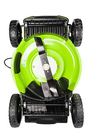 Газонокосилка самоходная аккумуляторная Greenworks GD60LM46SP 60V картинка