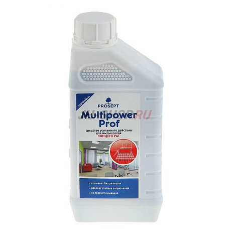 Multipower Prof - средство усиленного действия для мытья всех типов полов картинка