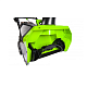 Снегоуборщик аккумуляторный G-MAX 40V greenworks GD40STK4 превью