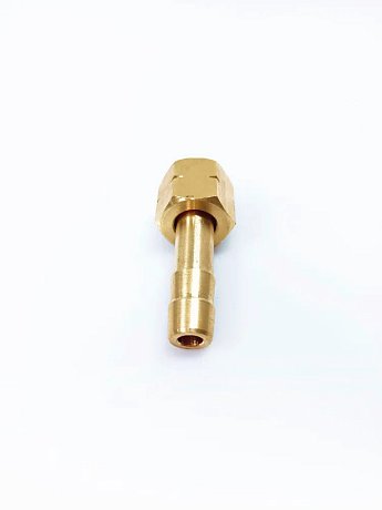 Штуцер GOK для шланга 6 мм, резьба 1/4 левая картинка