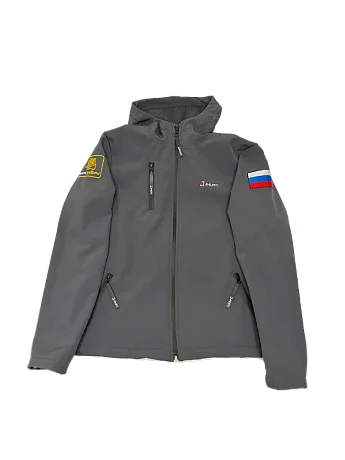 Куртка софтшел с капюшоном картинка