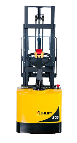 Штабелер электрический самоходный JHLIFT CBES 750 с противовесом, Li-Ion батарея картинка