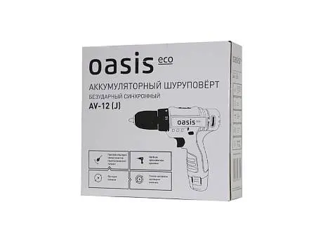 Аккумуляторный шуруповёрт Oasis AV-12 картинка