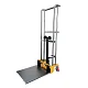 Гидравлический платформенный штабелер JHLIFT PS400-1700, г/п 400 кг, в/п 1700 мм превью